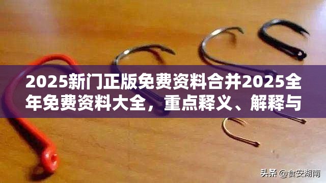 2025新门正版免费资料合并2025全年免费资料大全，重点释义、解释与落实,警惕不实的钓鱼钩